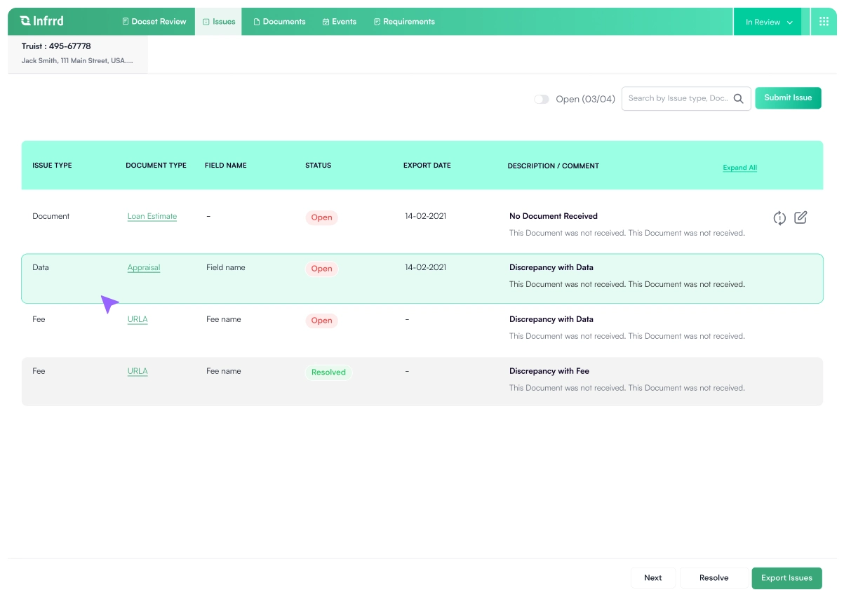 A Comprehensive Mortgage Quality Control Software for PostClose Audits